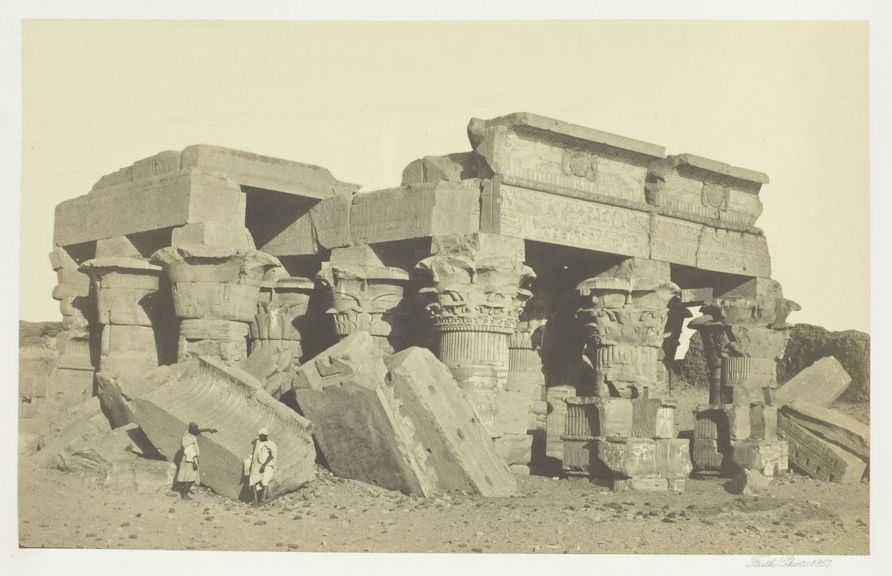 Přišel do Ombo, Horní Egypt, 1857. od Francis Frith