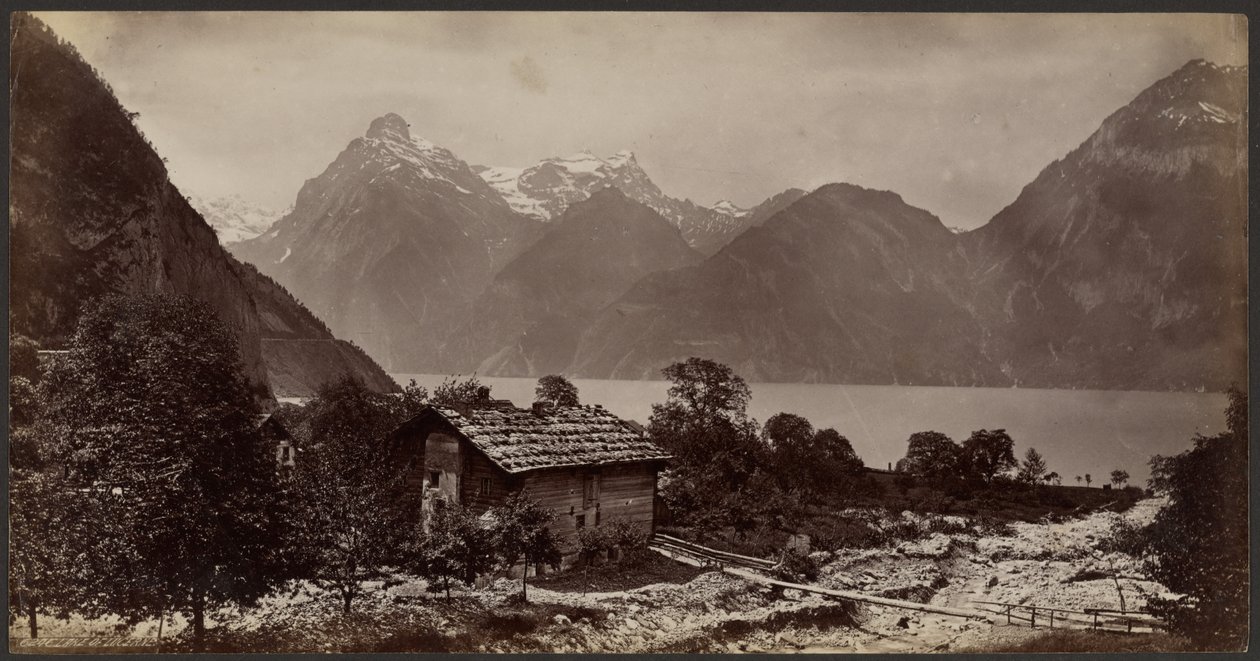 Lucernské jezero od Francis Frith