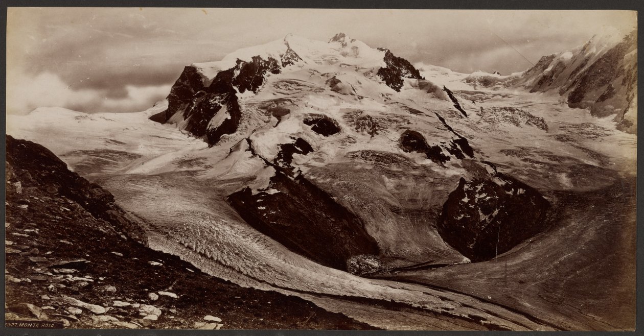 Monte Rosa od Francis Frith