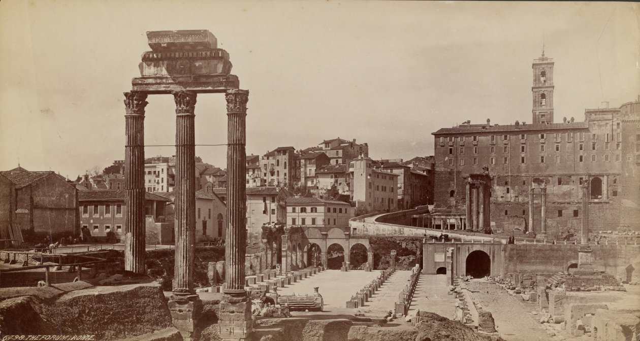 Forum, Řím od Francis Frith