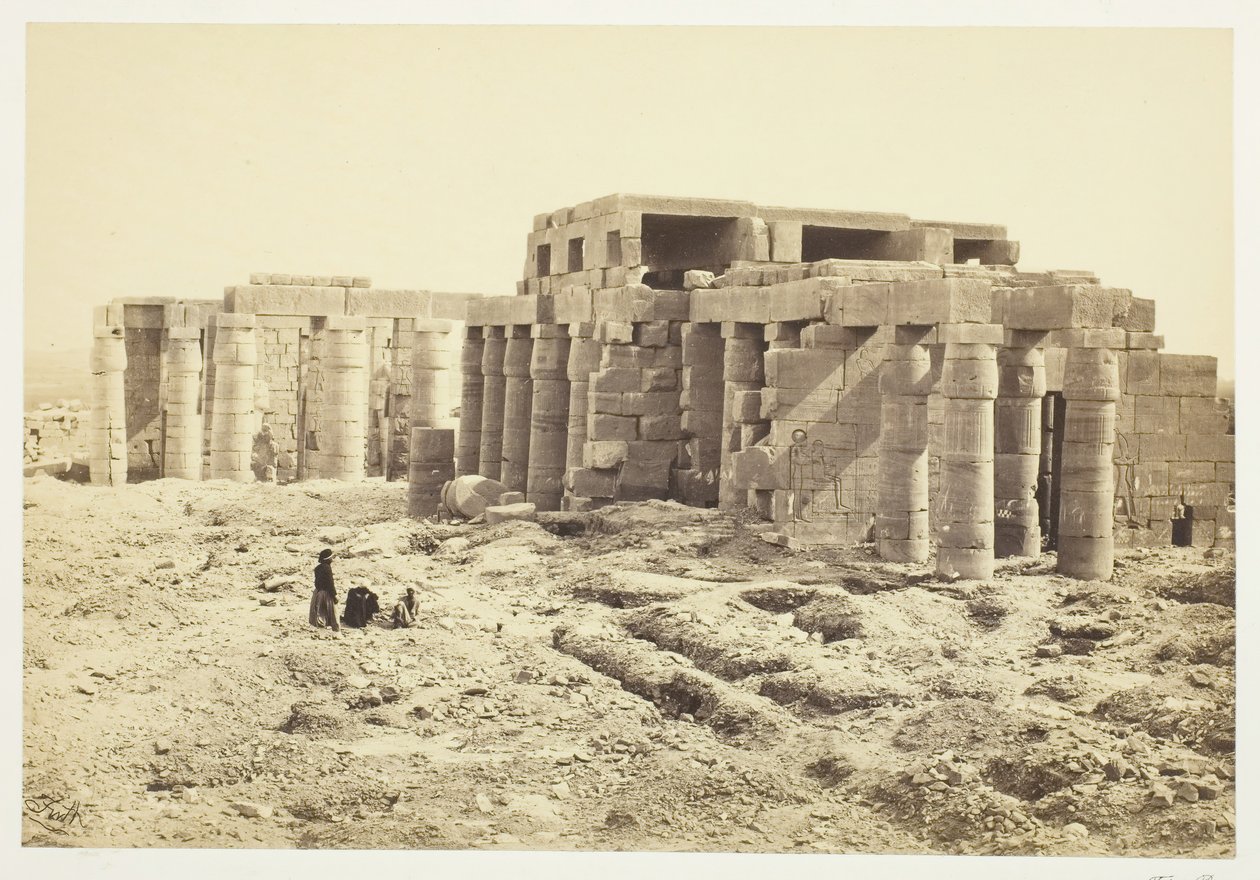 Rameseum, 185862. od Francis Frith