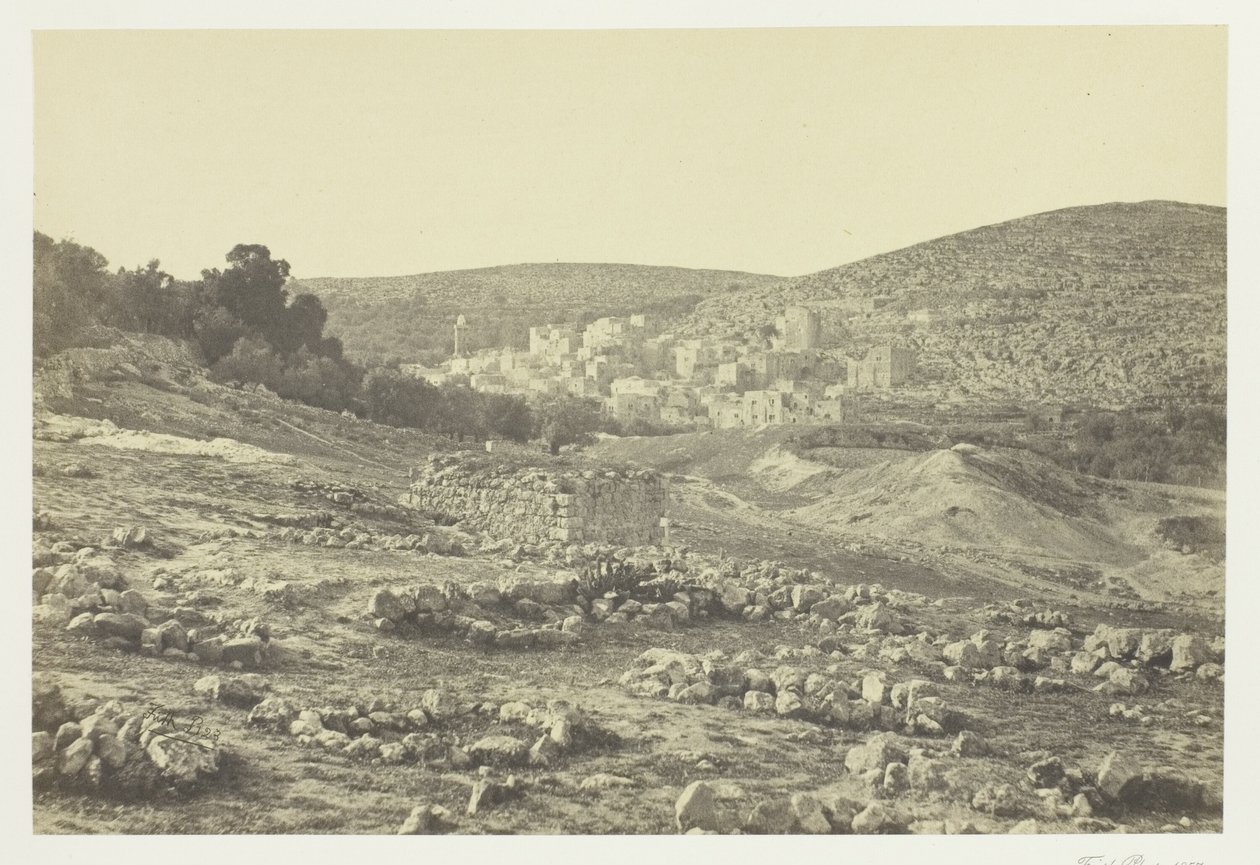 Pohled na Hebron od Francis Frith