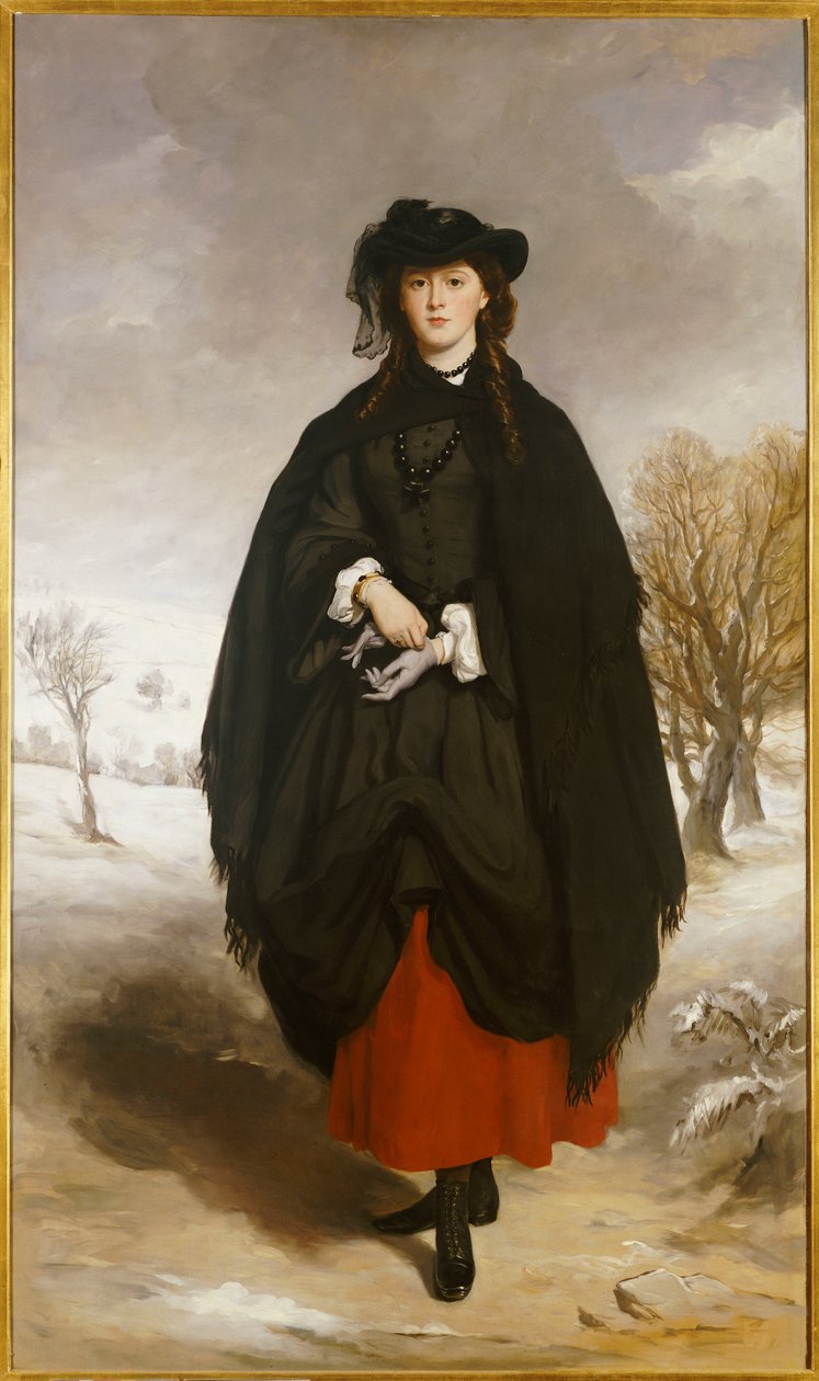 Portrét Daisy Grantové, umělcovy dcery od Francis Grant