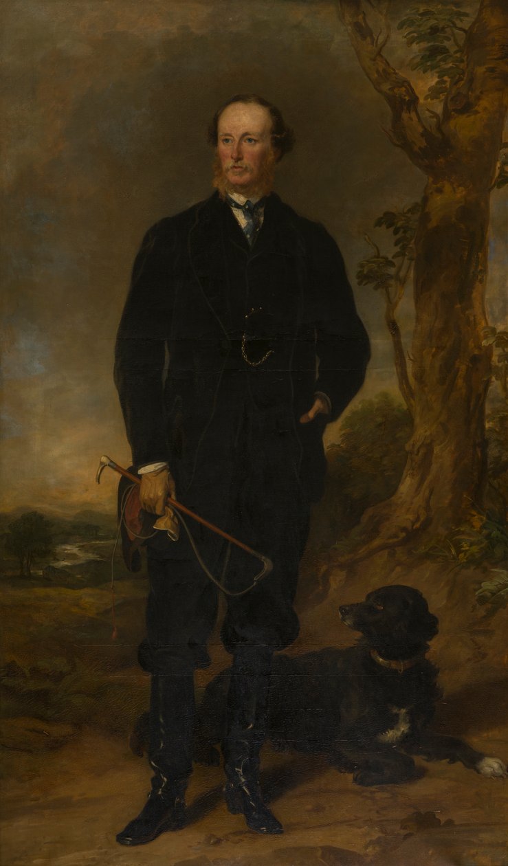 Portrét Orlanda George Charlese, 3. hraběte z Bradfordu (1819-1898), kolem 1839-78 (olej na plátně) od Francis Grant