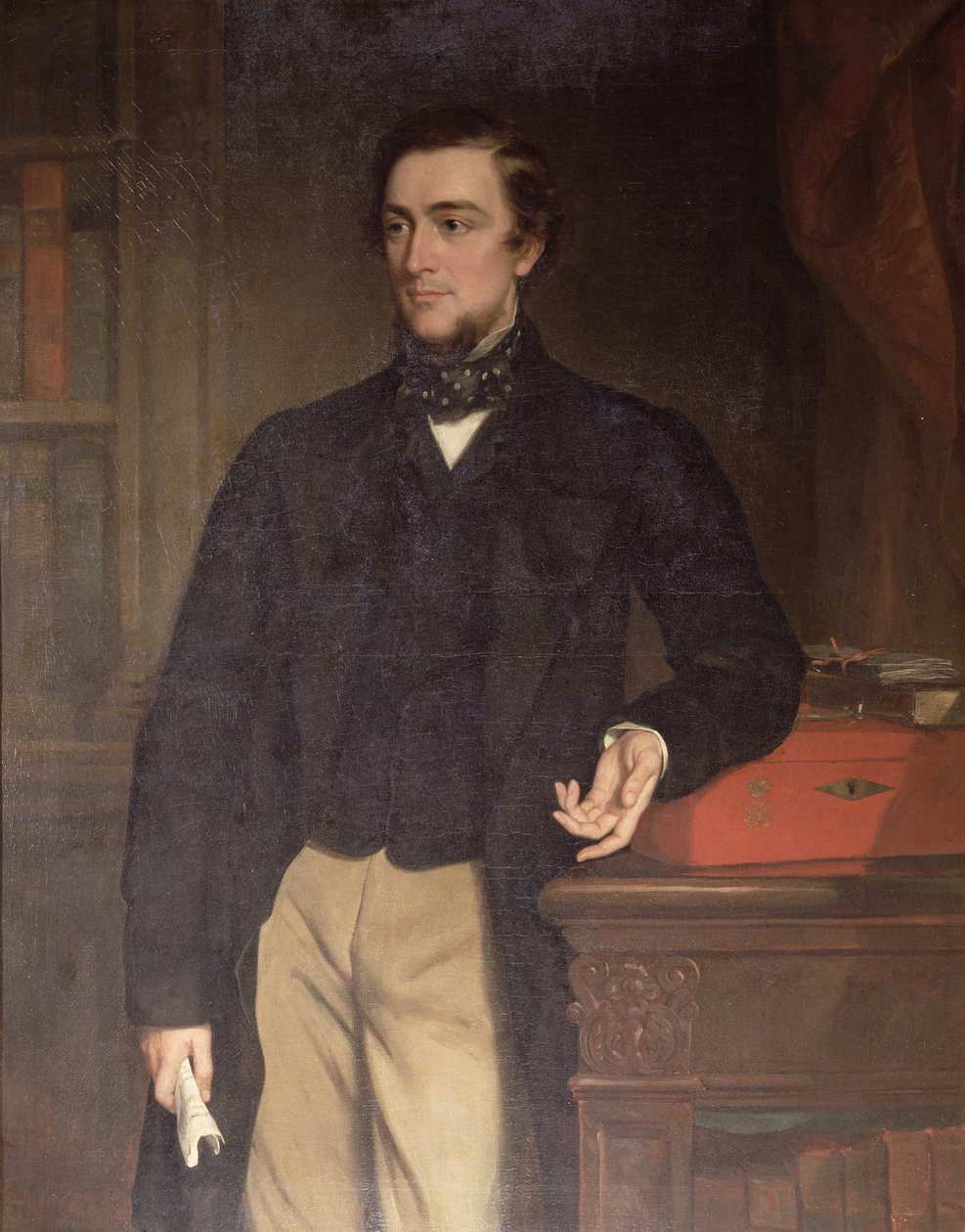 Sidney, lord Herbert z Lea, 11. hrabě z Pembroke (1810-61) od Francis Grant