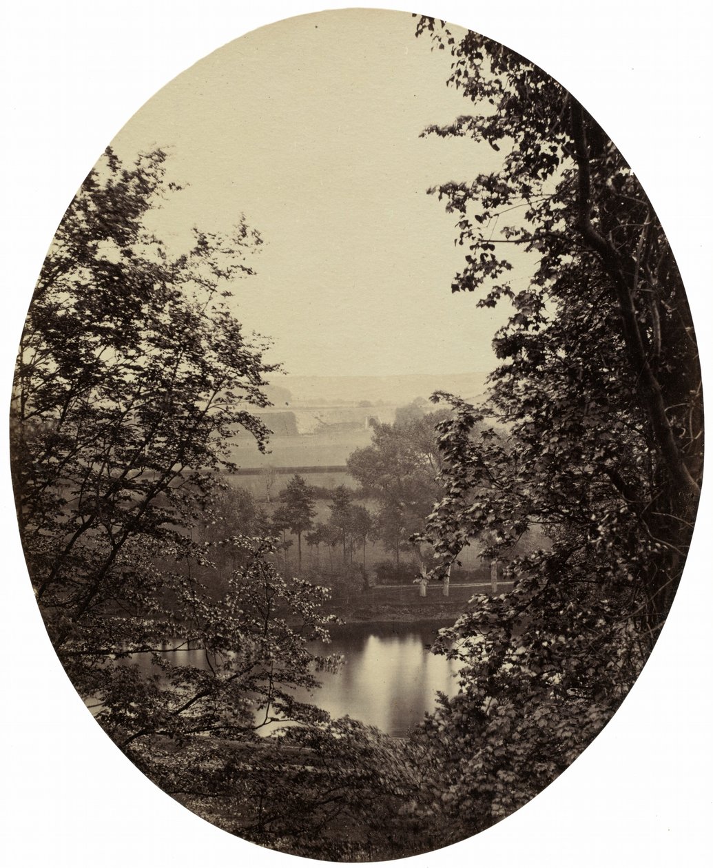 The Banks of the Severn, poblíž Winterdyne, c. 1862. od Francis Gresley
