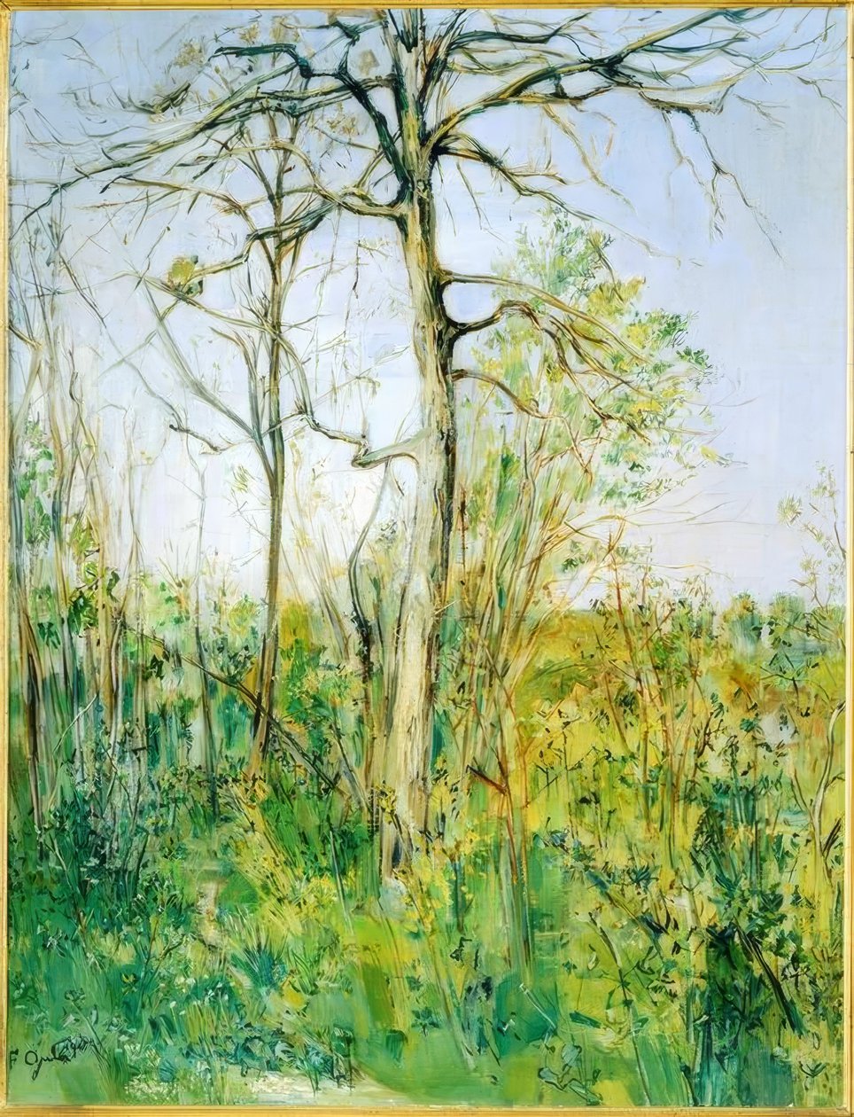 Paysage – Landscape od Francis Gruber