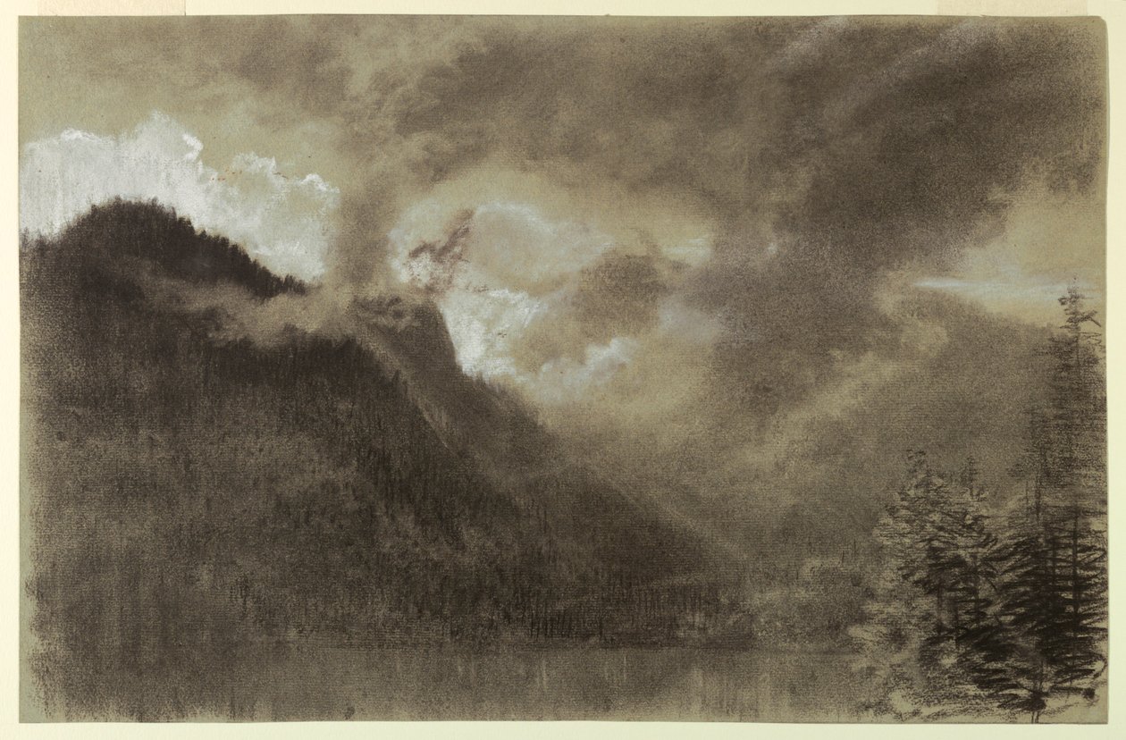 Echo Lake, New Hampshire od Francis Hopkinson Smith