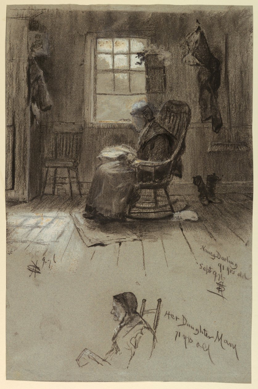 Portrét Nancy Darlingové od Francis Hopkinson Smith