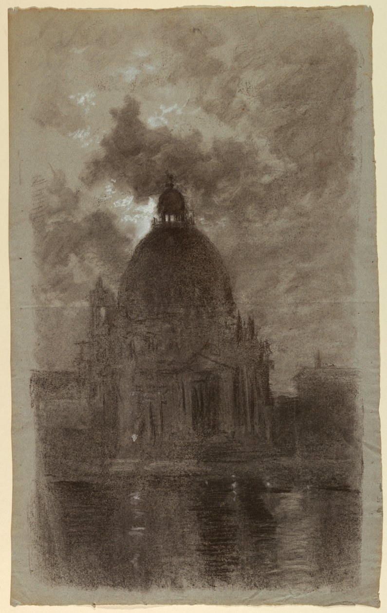 Santa Maria della Salute, Benátky, Itálie od Francis Hopkinson Smith