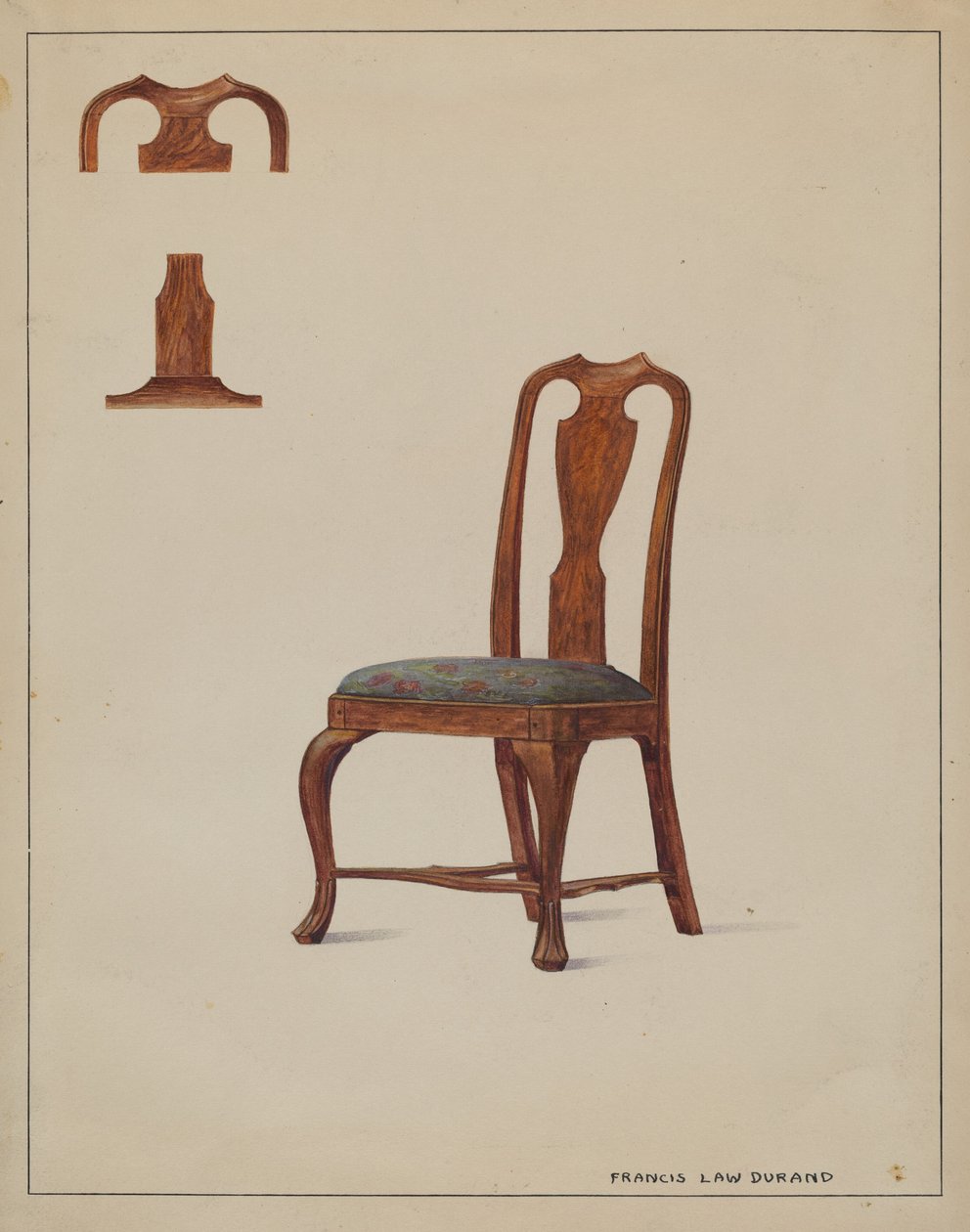 Židle od Francis Law Durand