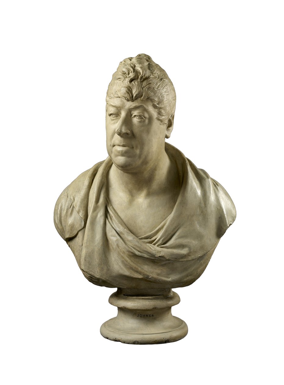 Busta Thomase Johnese z Hafodu, MP, FRS, 1811 (sádra) od Francis Legatt Chantrey