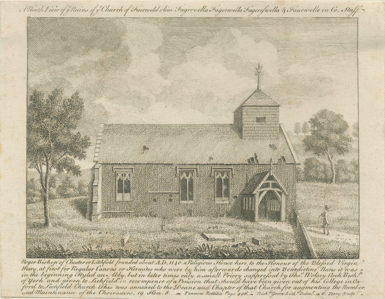 Farewell Church: lept, nd [1740] (tisk) od Francis Perry