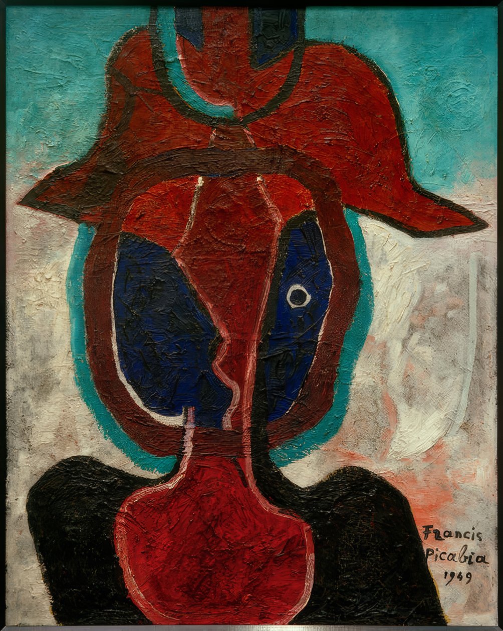 Temná postava od Francis Picabia