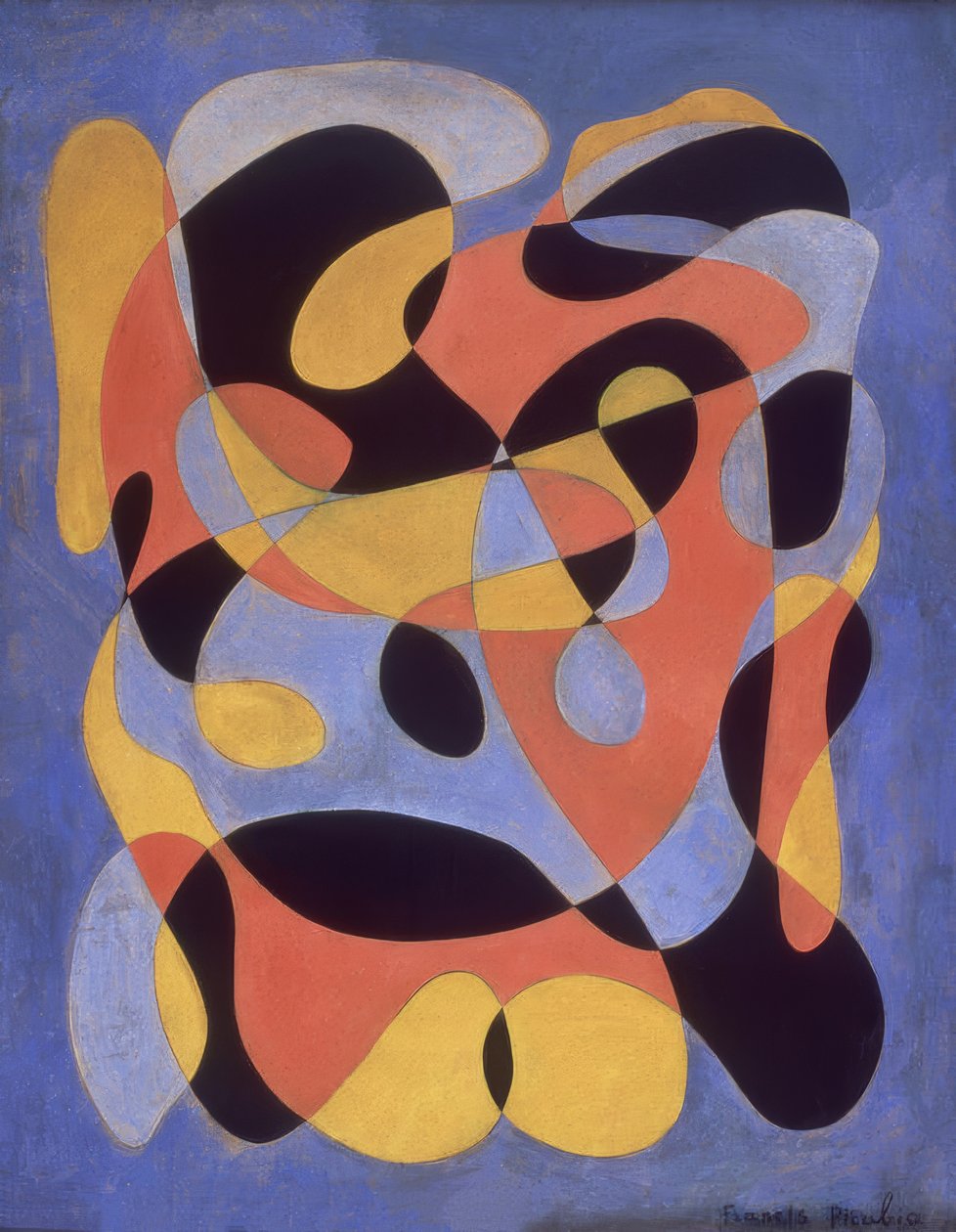 Abstraktní kompozice od Francis Picabia