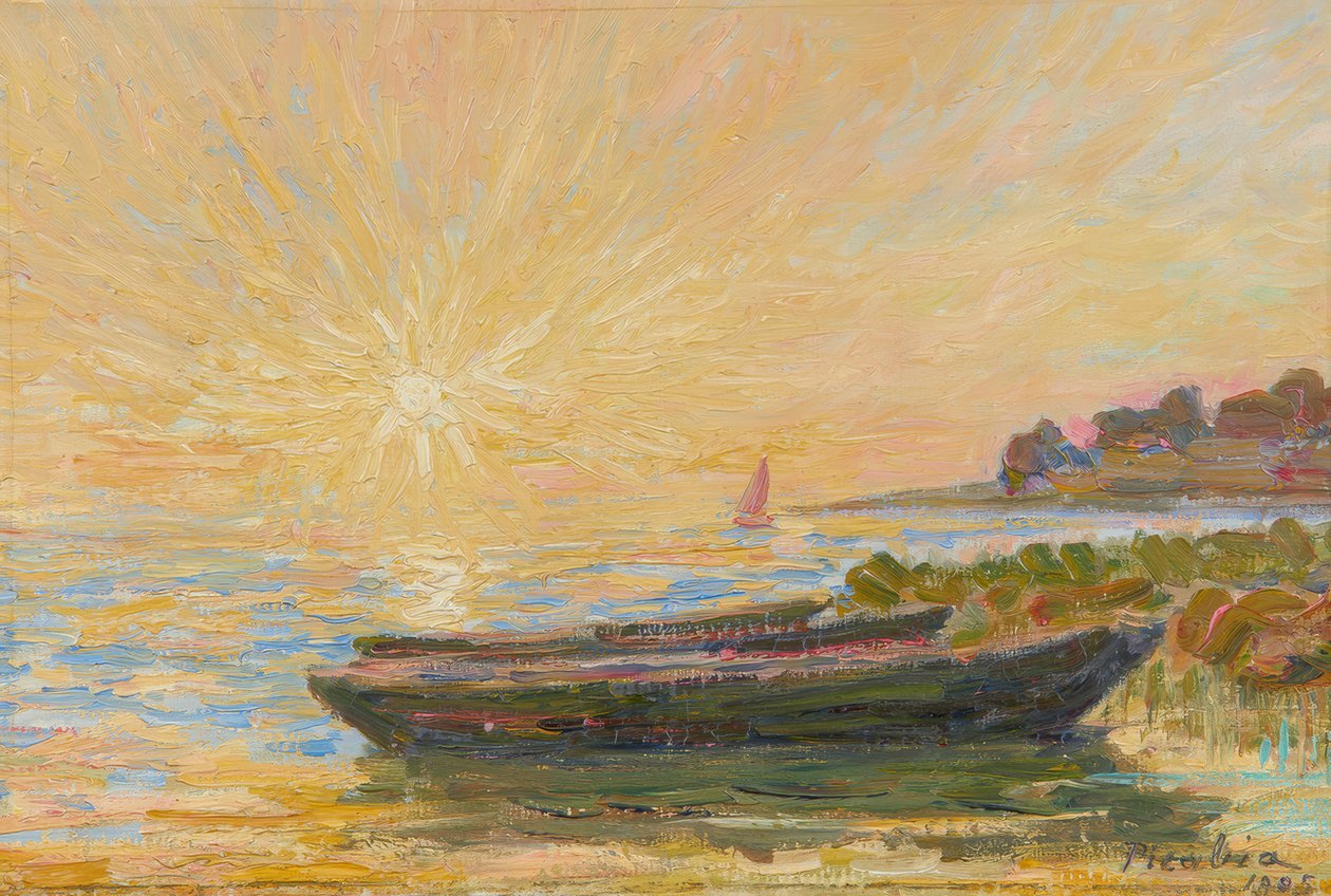 Lodě v Martigues od Francis Picabia