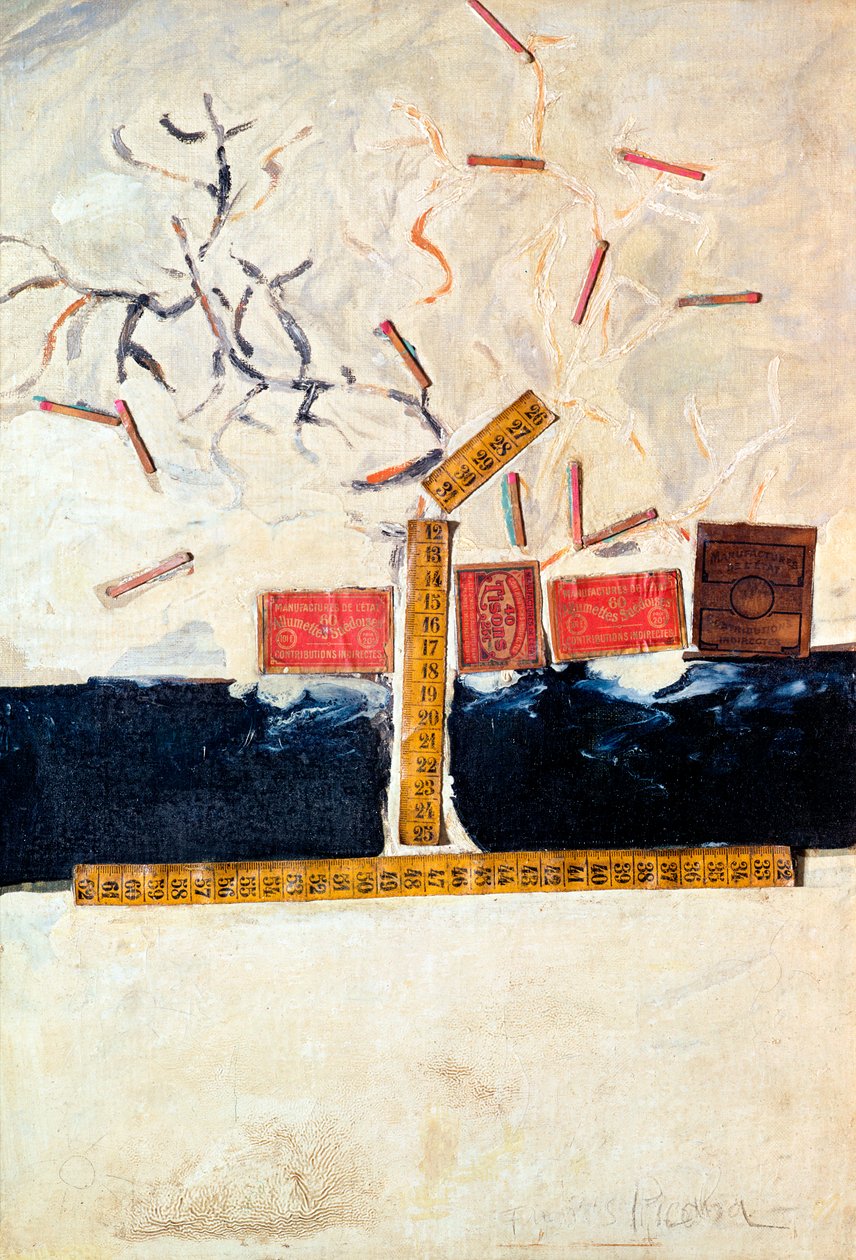 Centimetry, cca 1924-25 od Francis Picabia