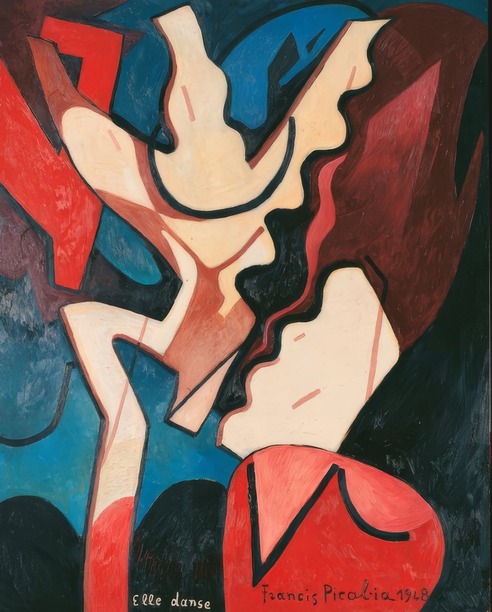 Tančící žena od Francis Picabia