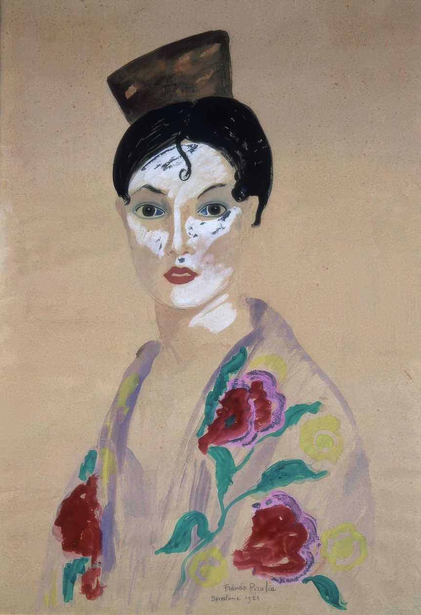 Žena s Peinetou od Francis Picabia