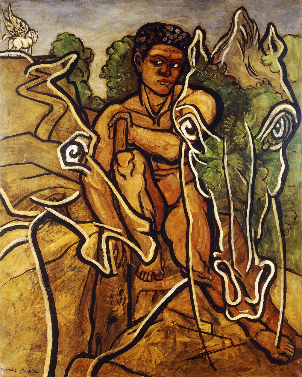 Herkules a jeho koně; Hercule et ses Coursiers od Francis Picabia
