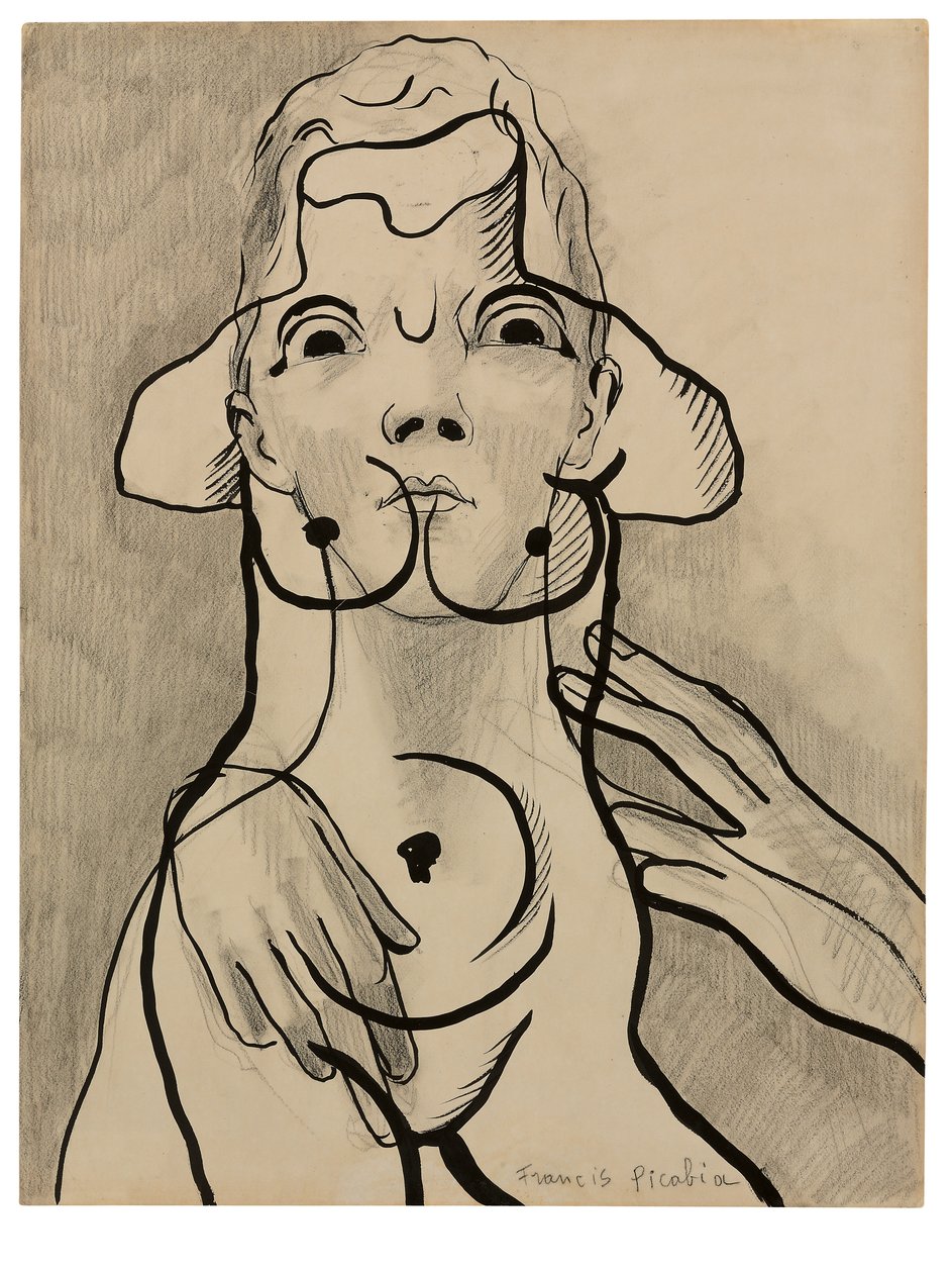 Pes baskervillský od Francis Picabia