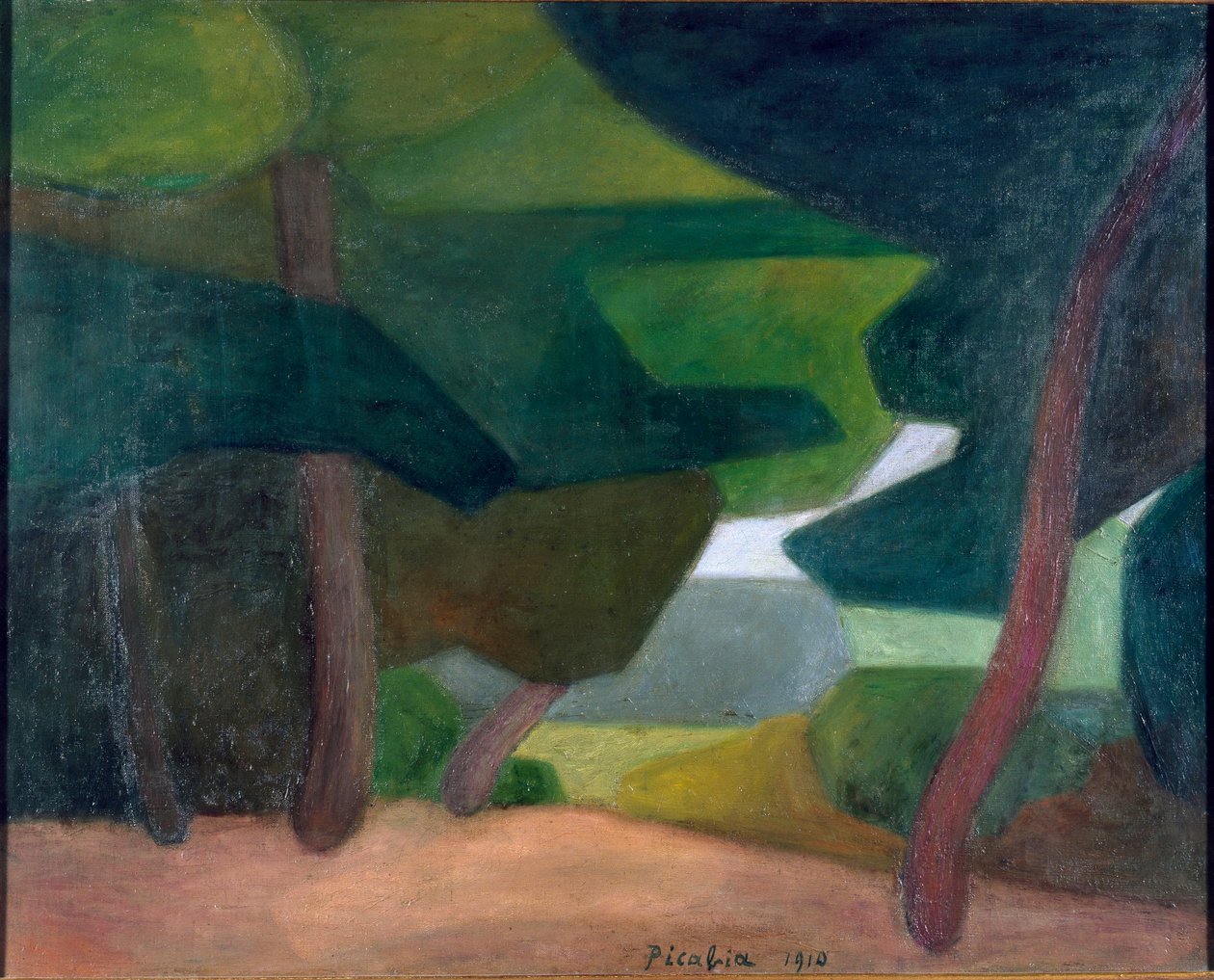 Krajina Cassis od Francis Picabia