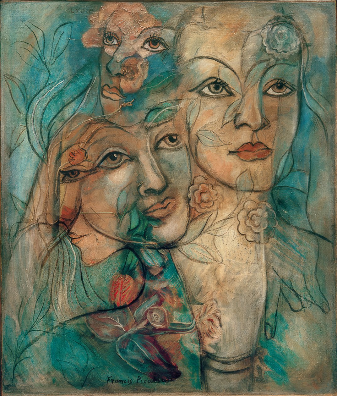 Lydia - Transparence od Francis Picabia
