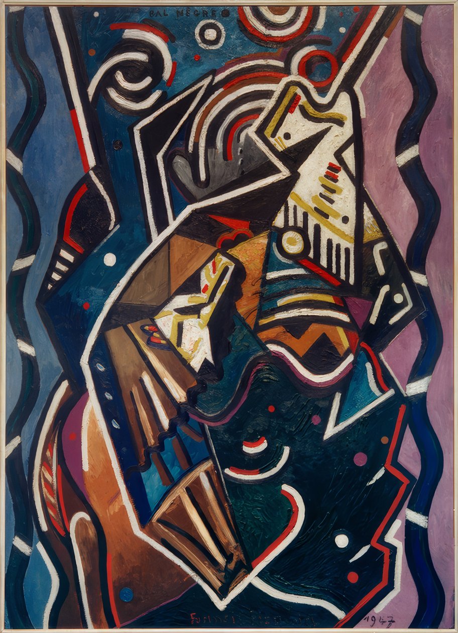 Černá koule od Francis Picabia