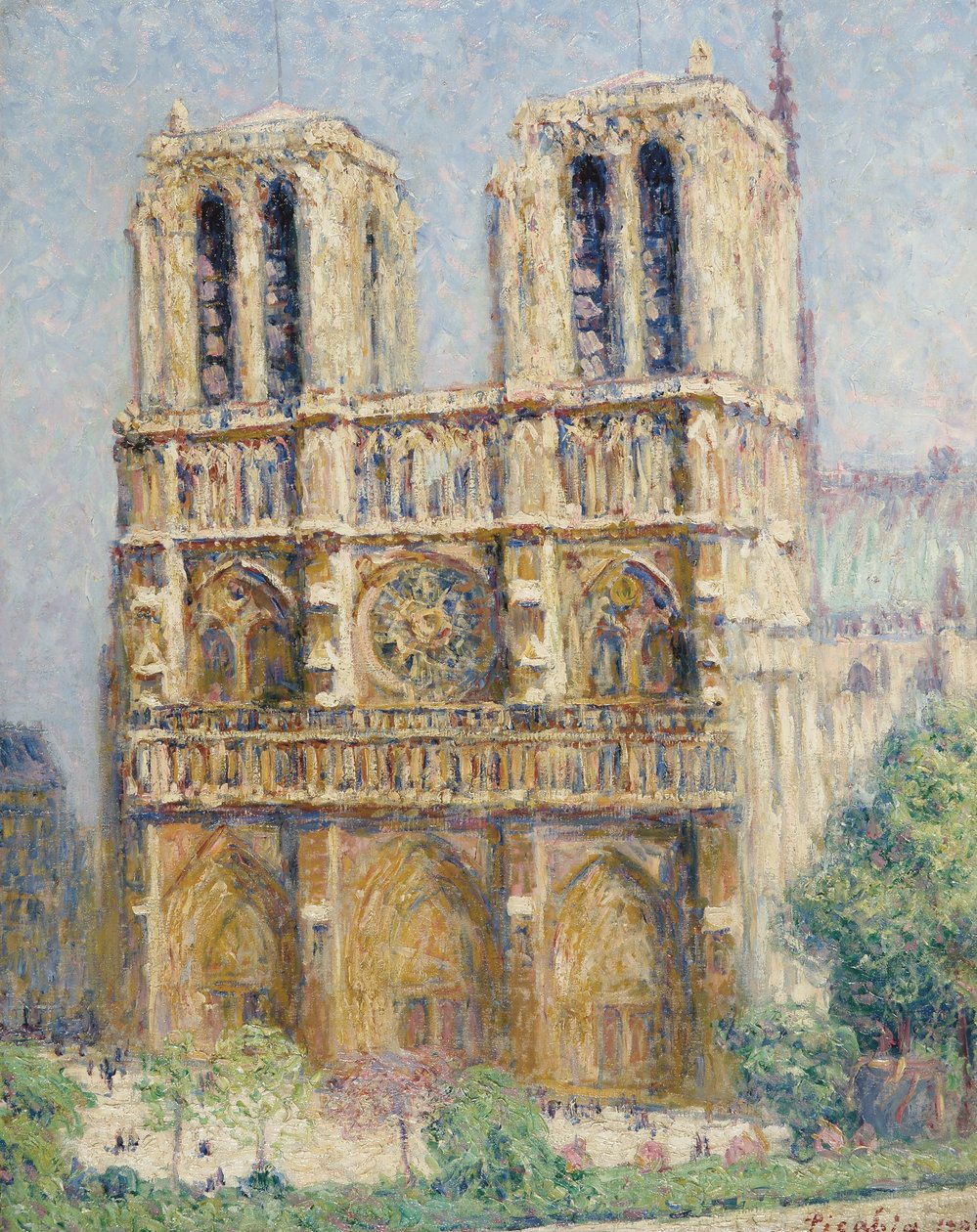 Notre Dame ráno; Notre Dame, le Matin od Francis Picabia