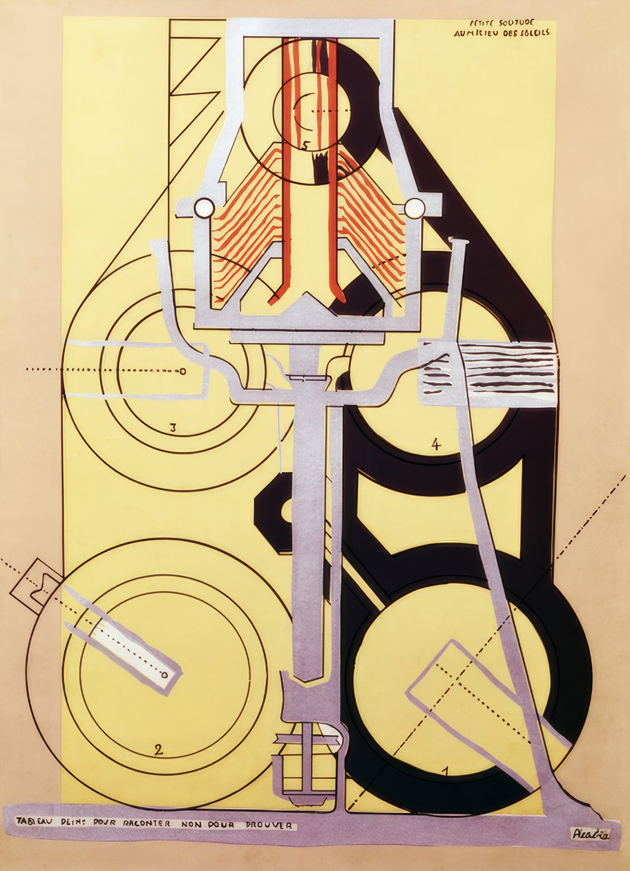 Malá samota mezi slunci od Francis Picabia