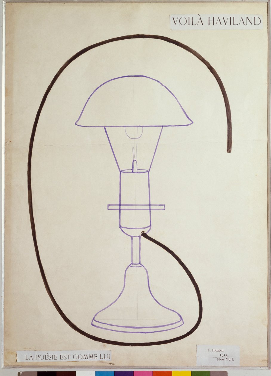 Poezie je jako on (Kresba od Francis Picabia