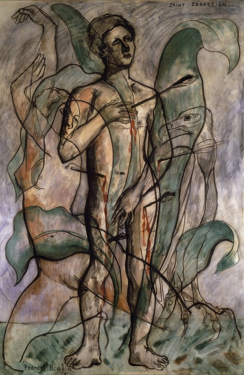 Svatý Sebastian od Francis Picabia