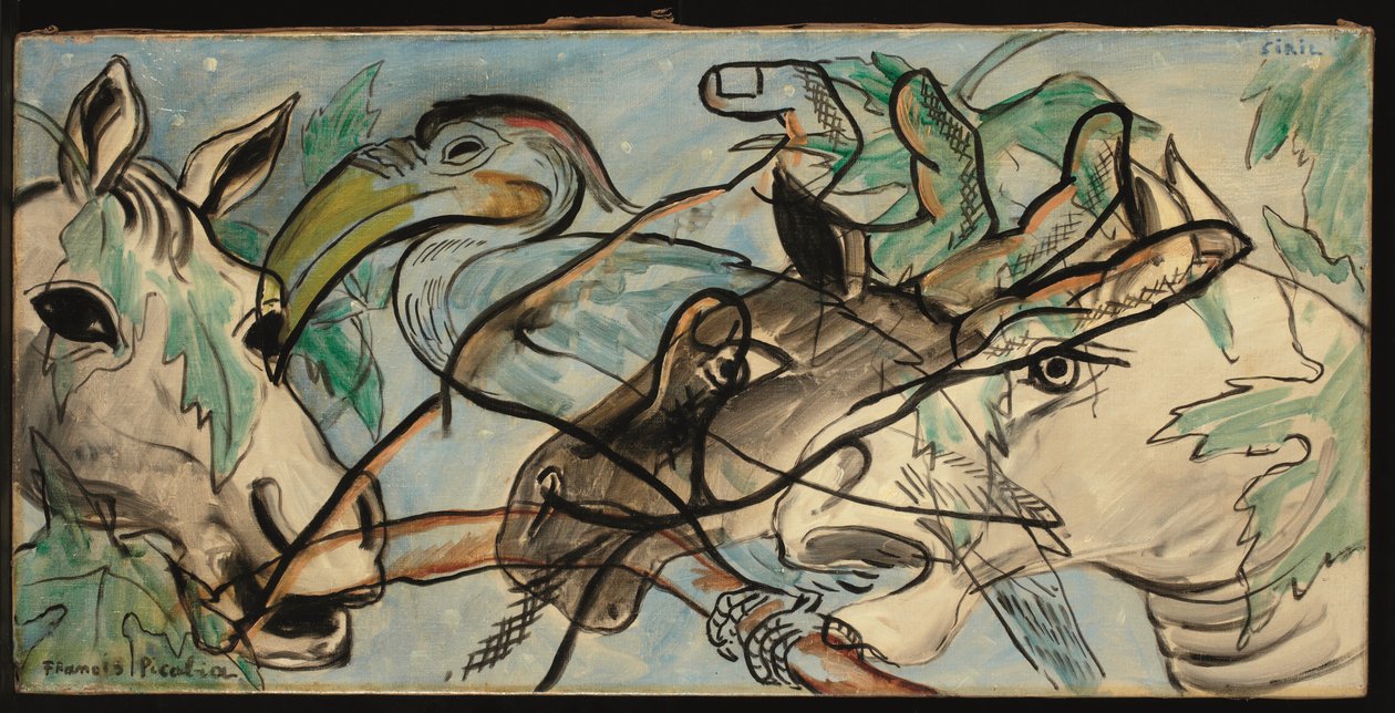 Siril, asi 1929-30 (olej na plátně) od Francis Picabia