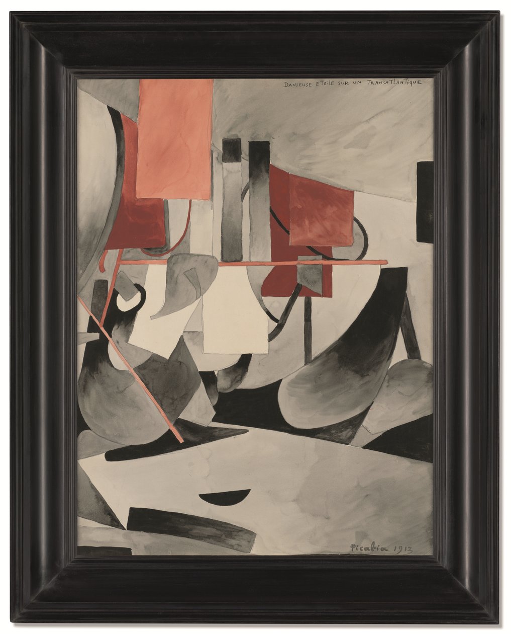 Hvězdný tanečník na transatlantické lodi od Francis Picabia