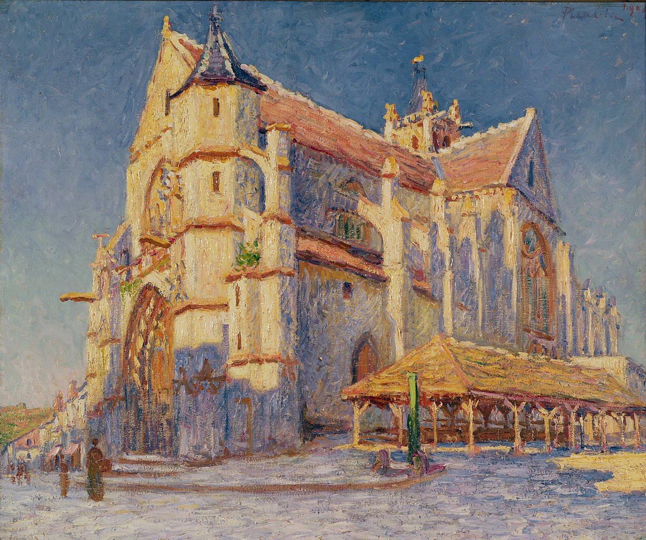 Kostel v Moretu od Francis Picabia
