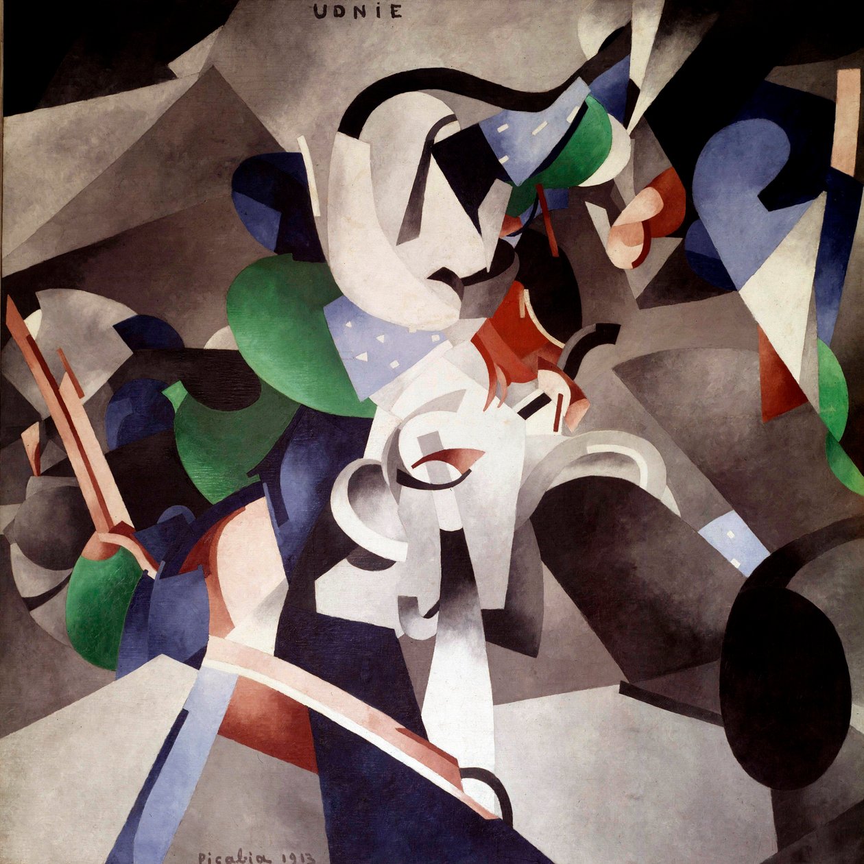 Udnie (Nebo tanec) od Francis Picabia