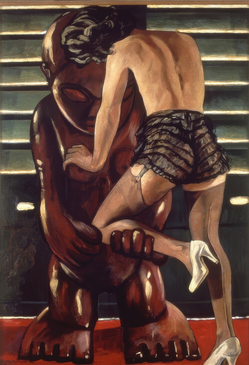 Žena s idolem od Francis Picabia