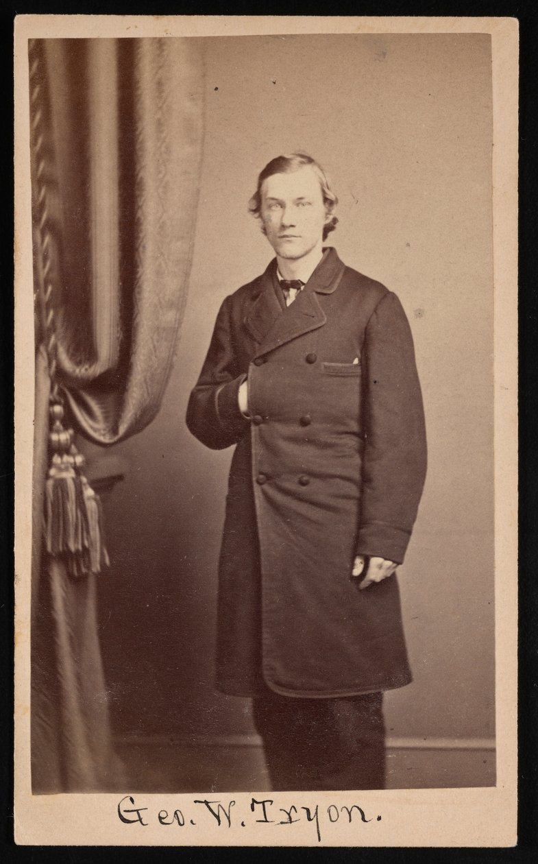 Portrét George Washingtona Tryona 1838-1888, cca 1860. od Francis S Keeler
