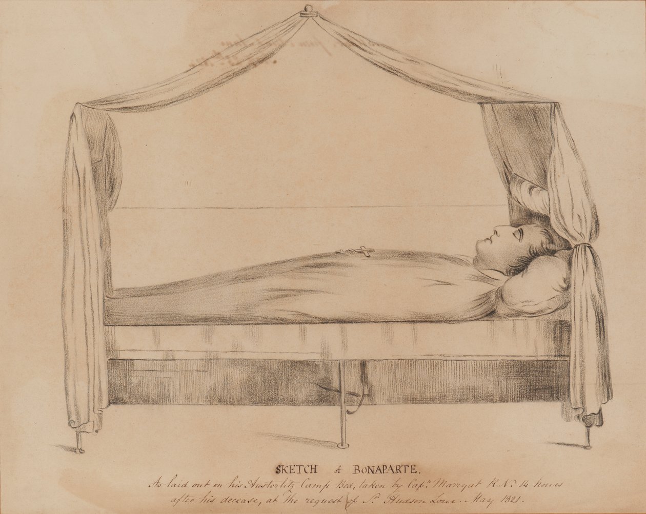 Napoleon Bonaparte od Francis Samuel (after) Marryat