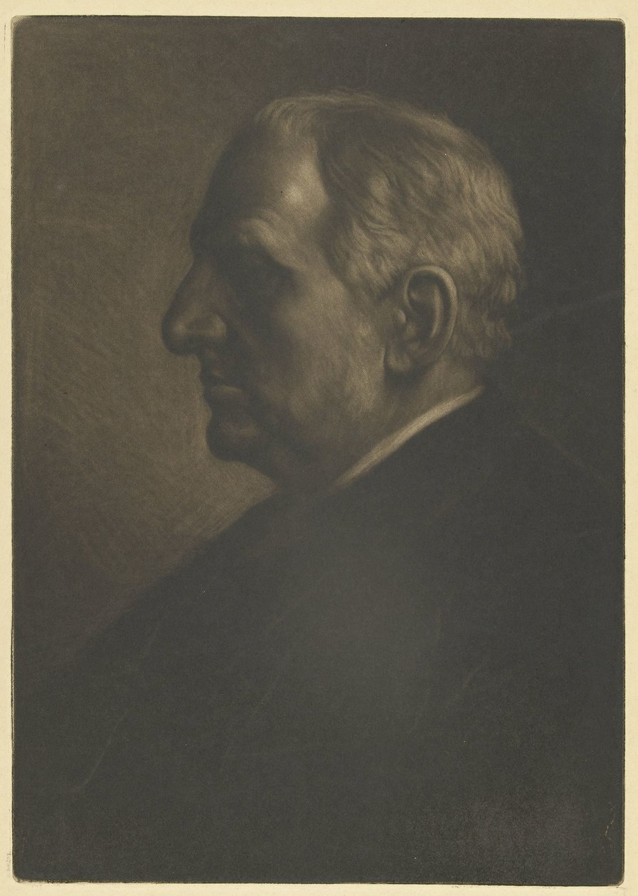 Portrét Francise Seymoura-Hadena od Francis Seymour Haden (Sir) (possibly)