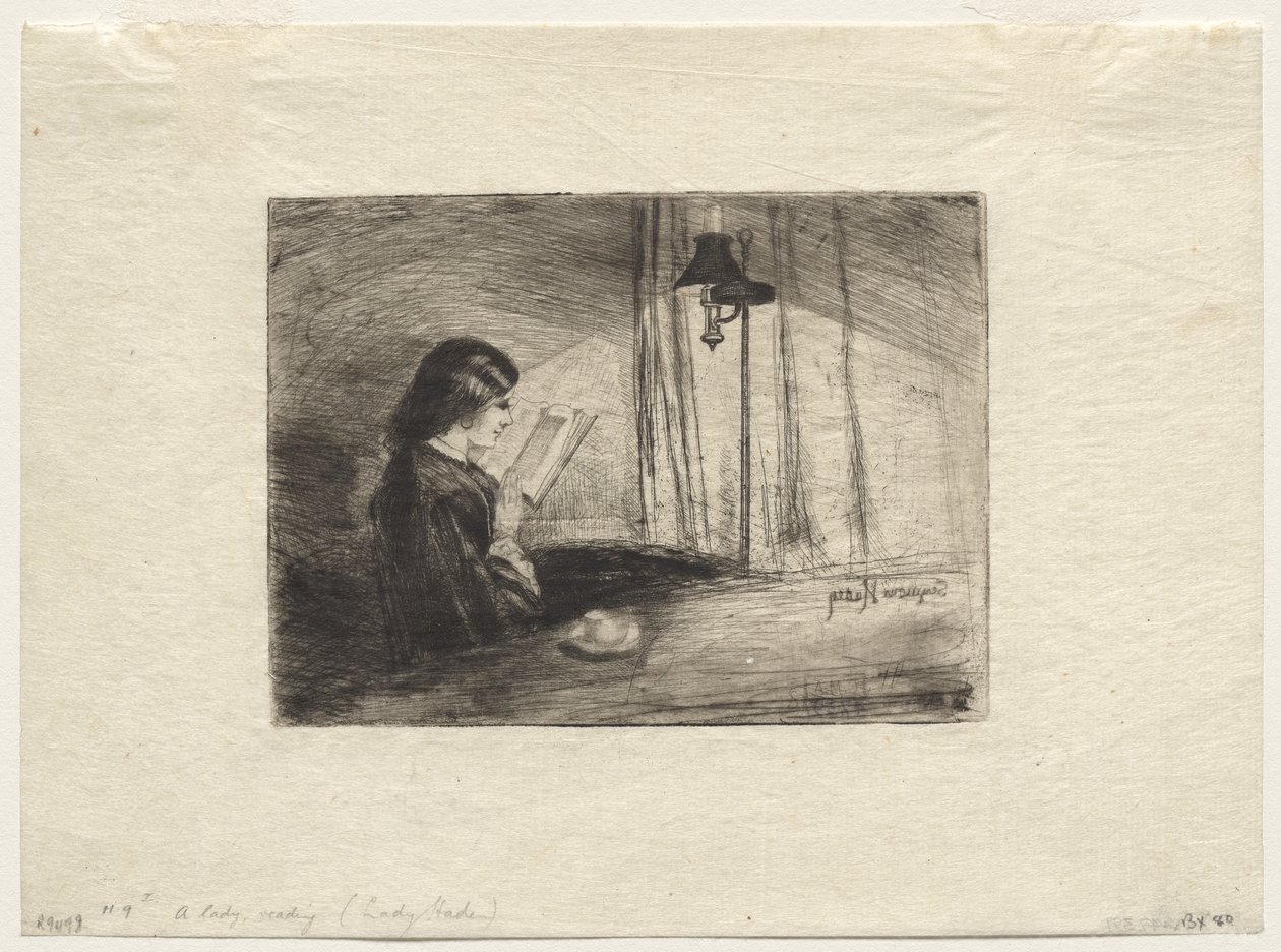 Lady Reading od Francis Seymour Haden