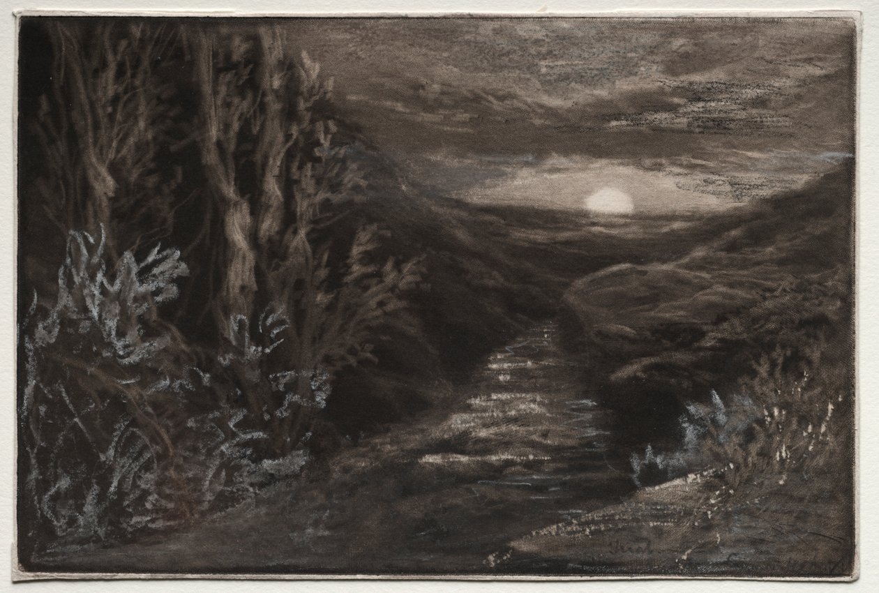 Moorland Stream od Francis Seymour Haden