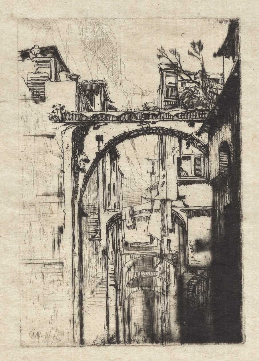 Amalfi od Francis Seymour Haden