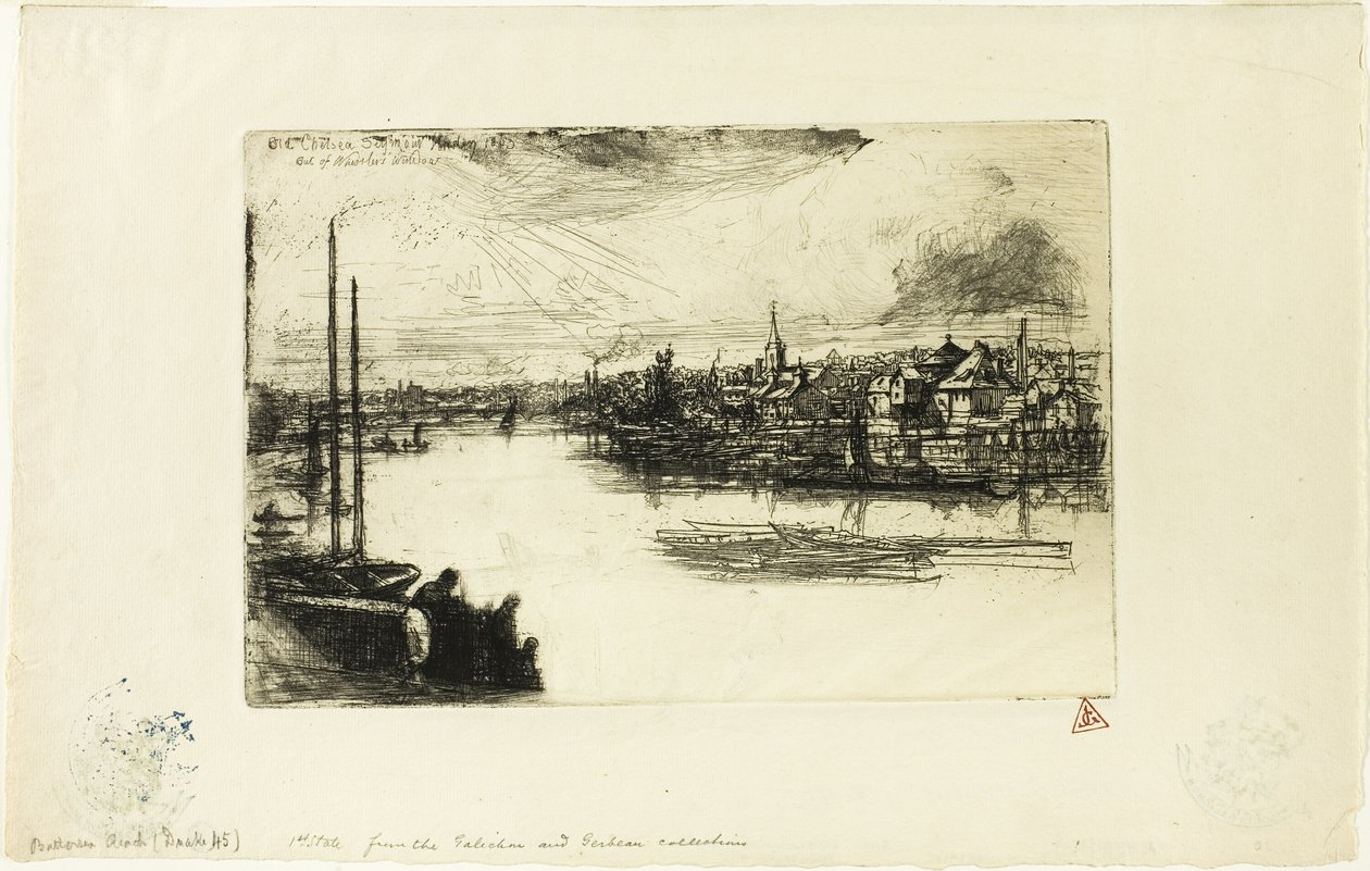 Battersea Reach od Francis Seymour Haden