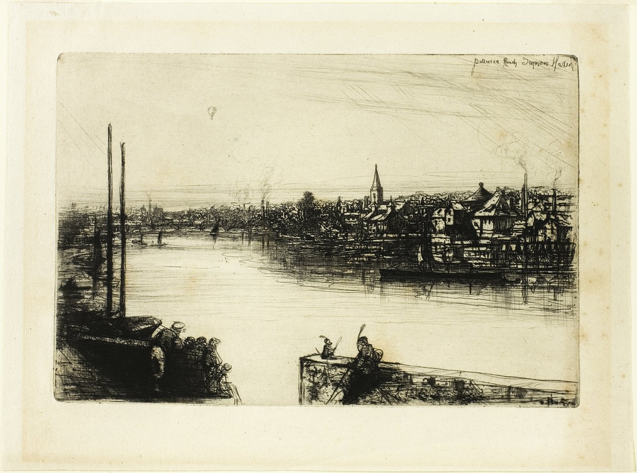Battersea Reach od Francis Seymour Haden