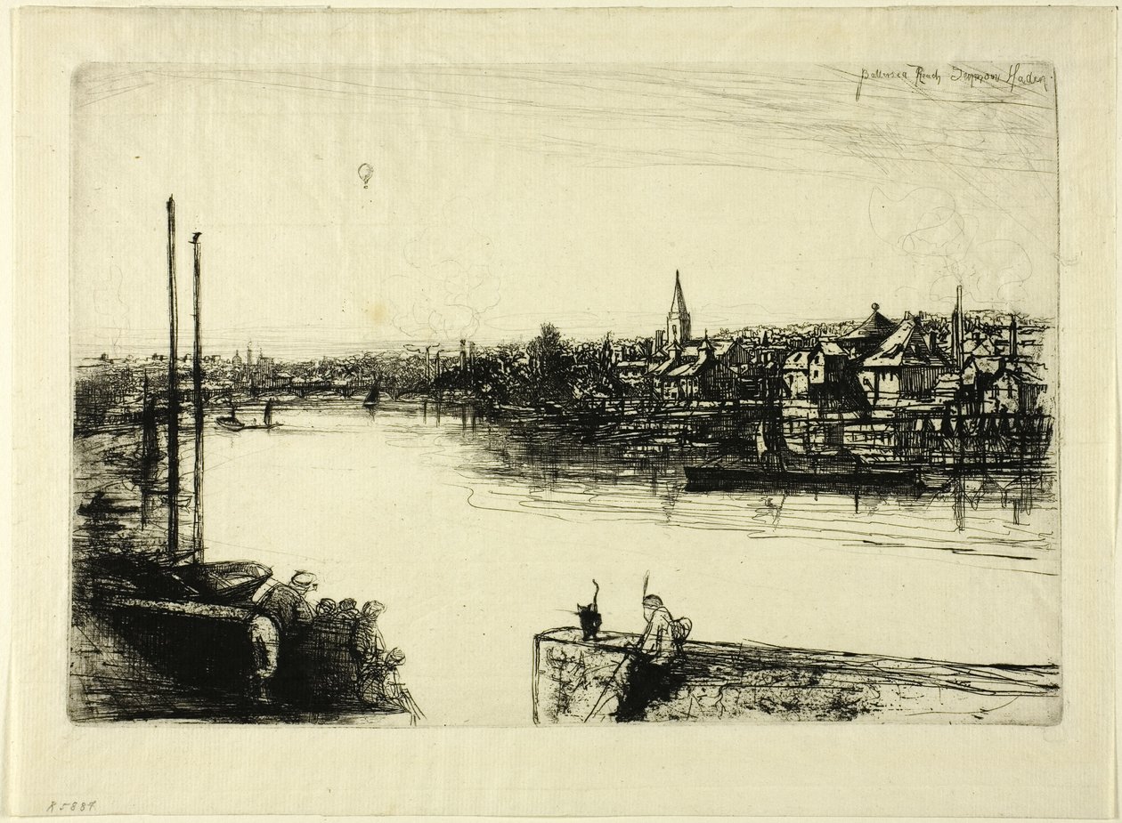 Battersea Reach od Francis Seymour Haden