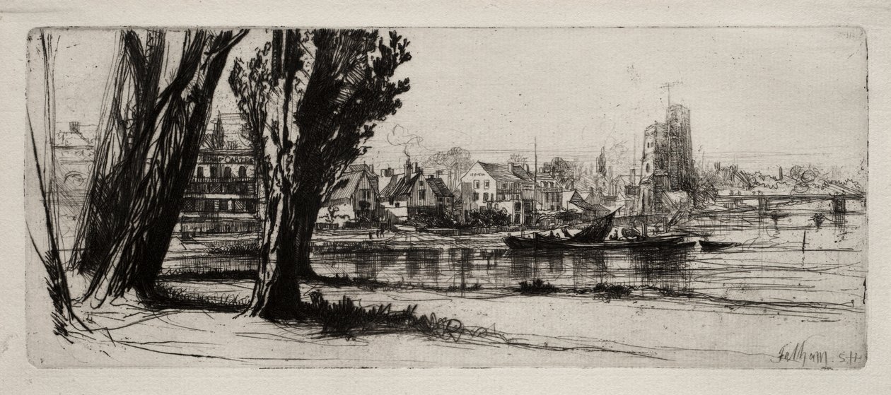 Fulham od Francis Seymour Haden
