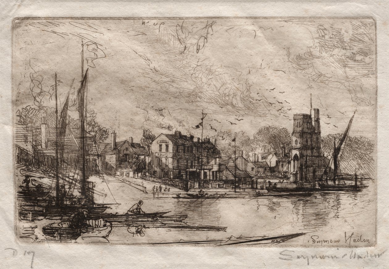 Harry Kelly, Putney od Francis Seymour Haden