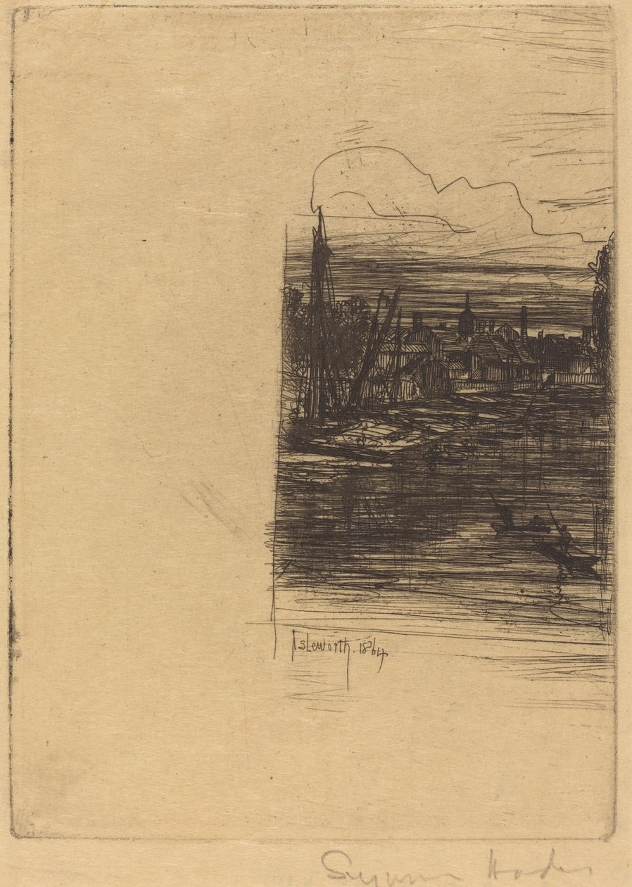 Isleworth od Francis Seymour Haden