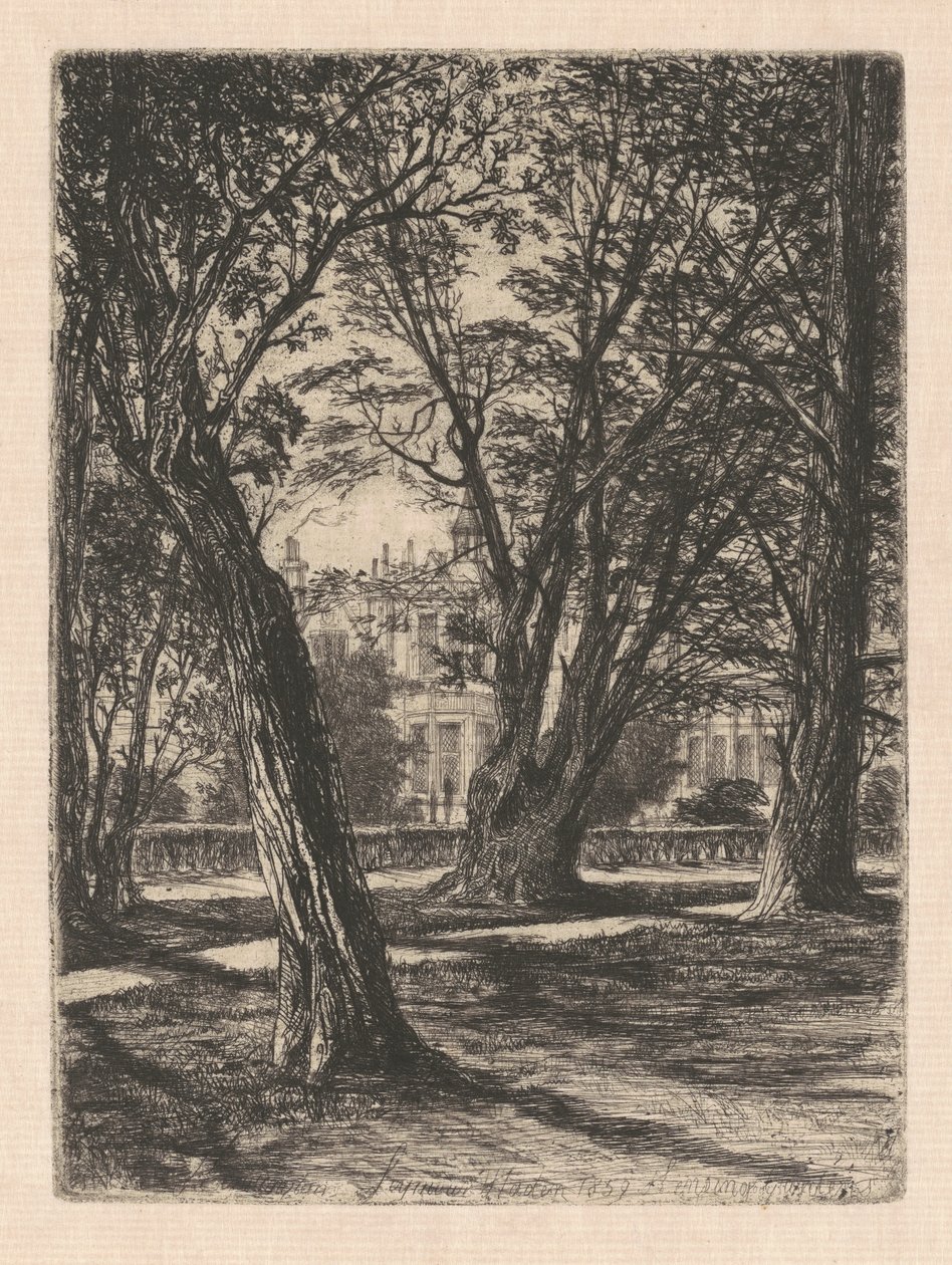 Kensington Gardens, č. 1 od Francis Seymour Haden